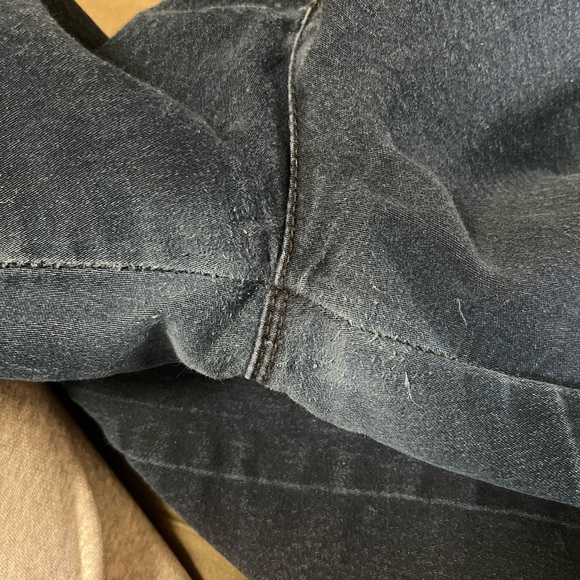 Kardashian Kollection denim two tone jeans, size 12. - Picture 6 of 6